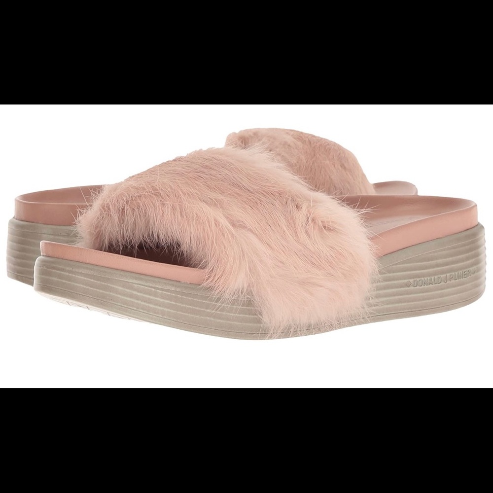 Donald J. Pliner women’s Furfi slide sandal